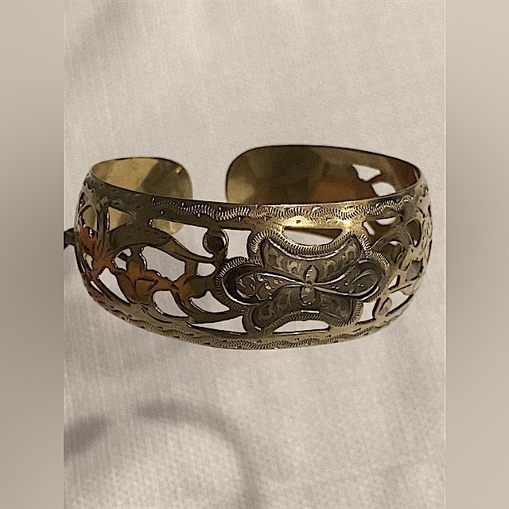 Vintage Handmade by Kubachi Craftsmen Silver Bracelet Dagestan